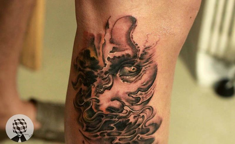 以前小作纹身图片