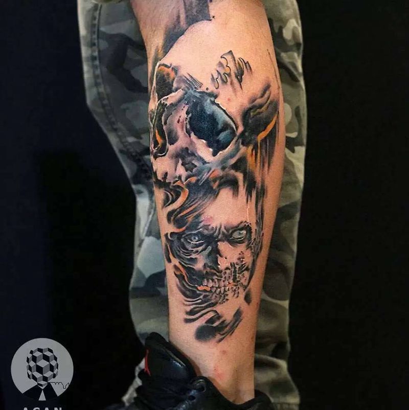 今日小作纹身图片