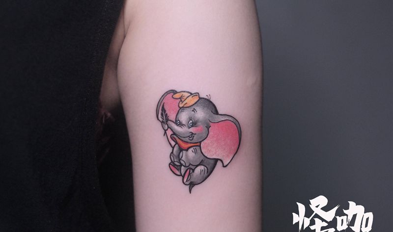 作品纹身图片_手臂背部Old SchoolNew School纹身图案