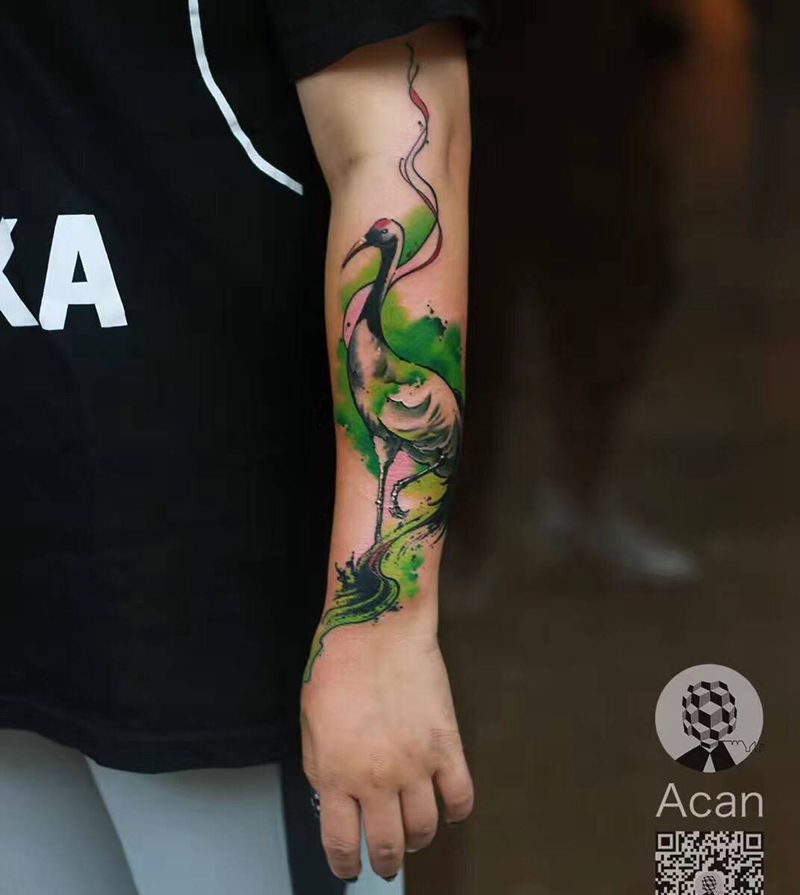 覆盖纹身图片_成品手部手臂原创动物纹身图案