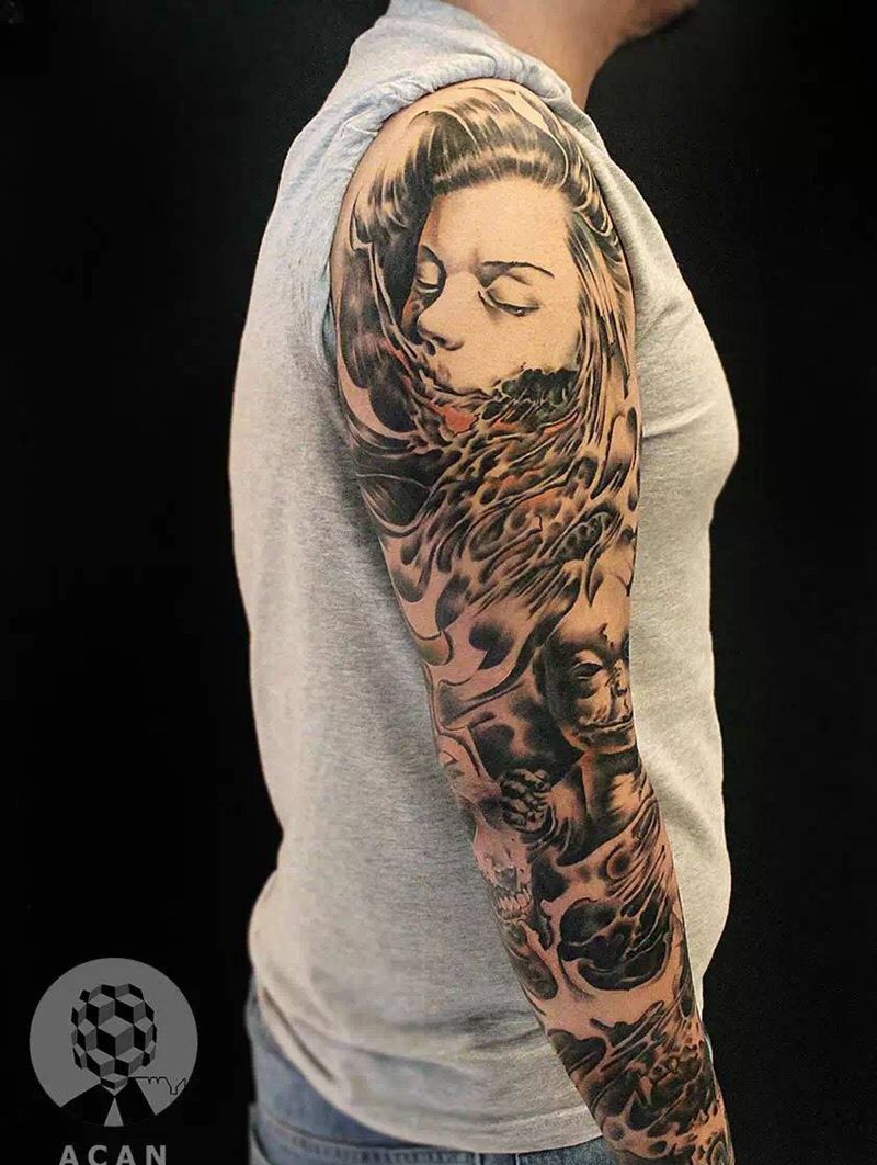 连续三天完成纹身图片