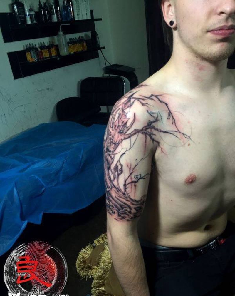 洋人。纹身图片_欧美纹身图案