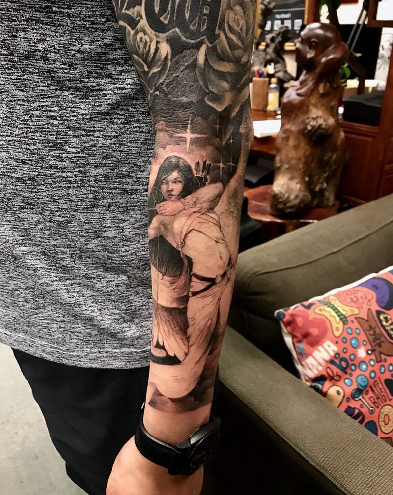 天使（未完待续纹身图片