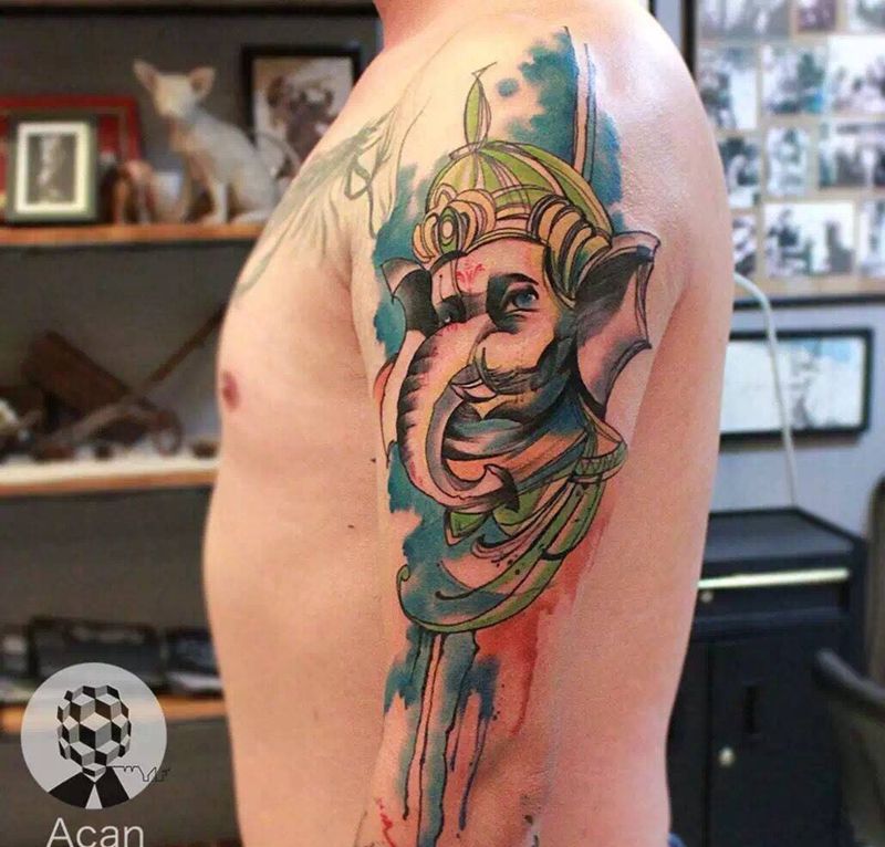 今日小作纹身图片