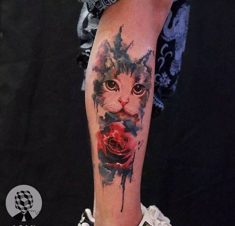 今日小作纹身图片