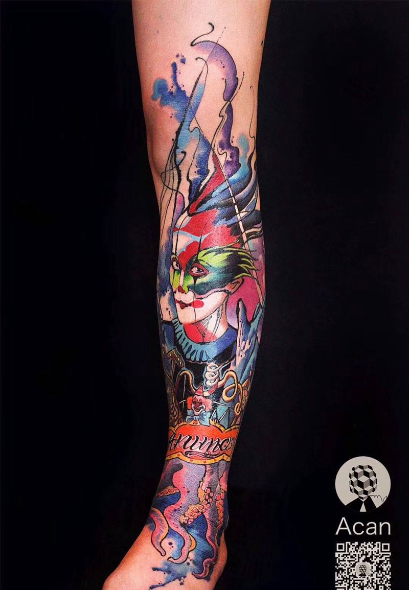 胎记覆盖纹身图片