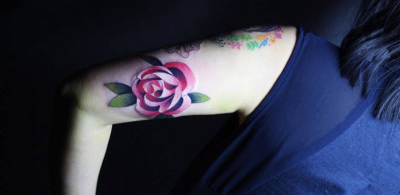 小清新纹身图片