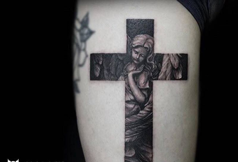 關於信仰纹身图片