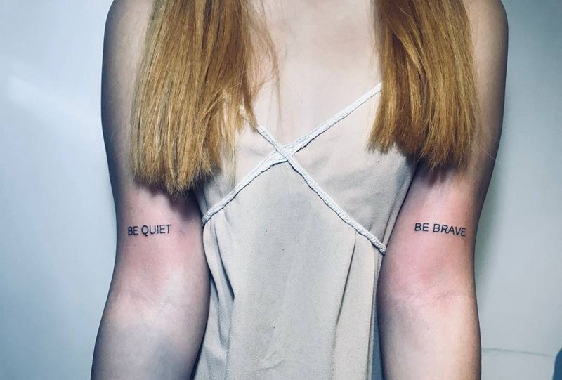 英文 如图纹身图片