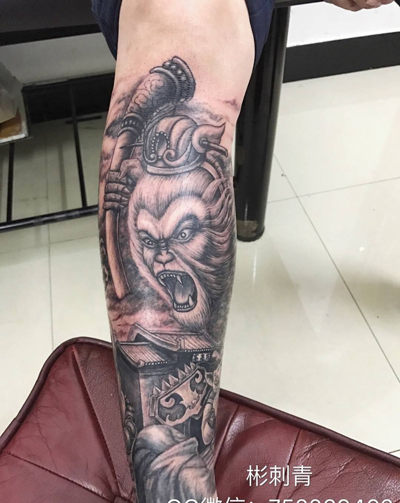 西游记纹身图片