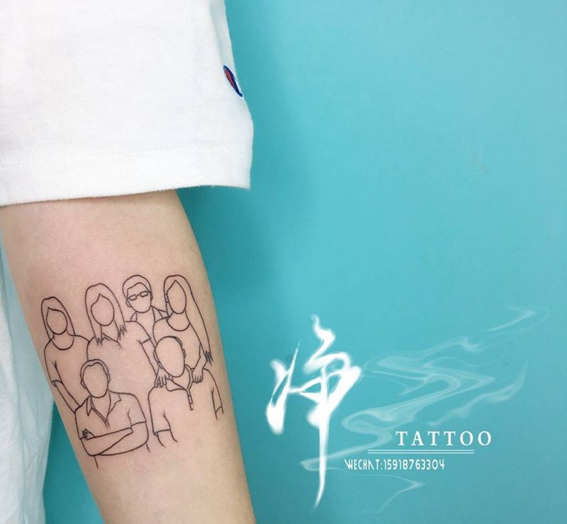 照片纹身纹身图片_人物原创字符几何成品手臂传统习俗纹身图案