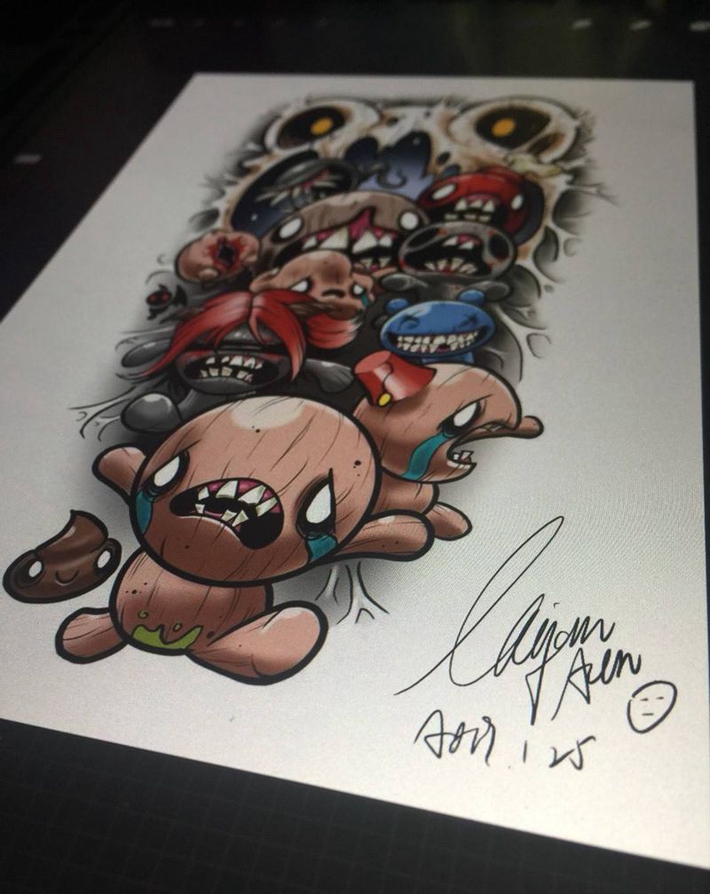 百鬼纹身图片_脚部手部New School纹身图案