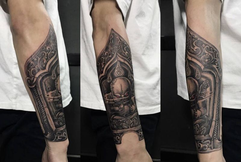 古曼童纹身图片