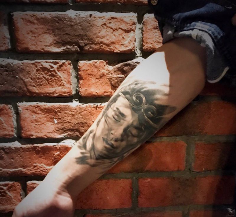 至尊宝纹身图片