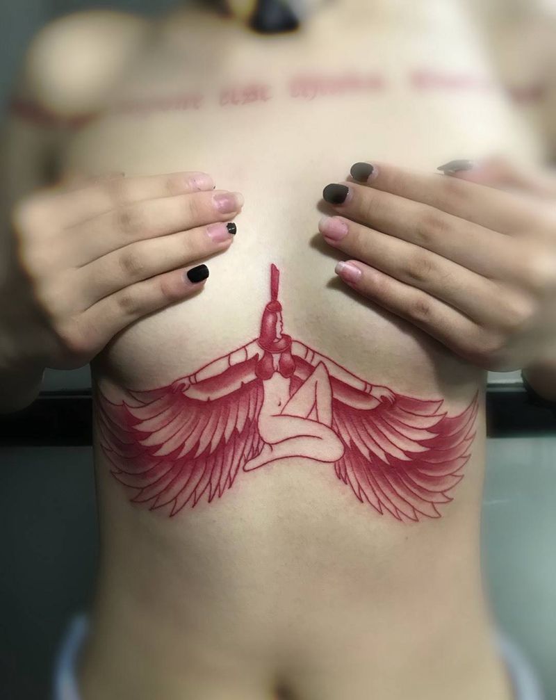 伊西斯纹身图片