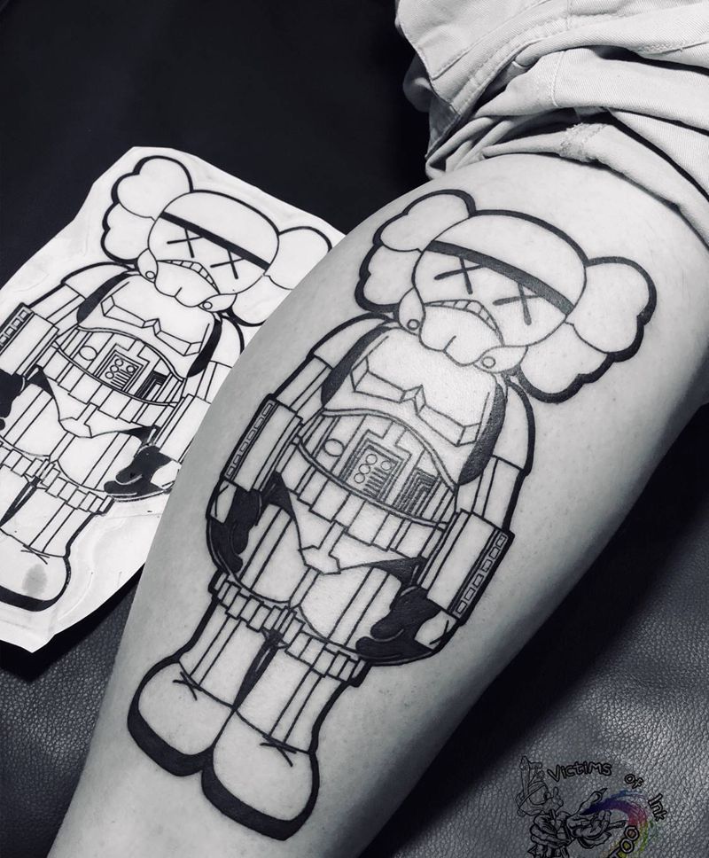 。纹身图片_脚部纹身图案