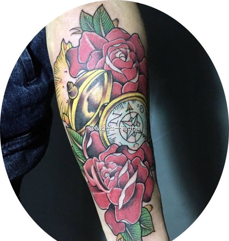 school花纹身图片