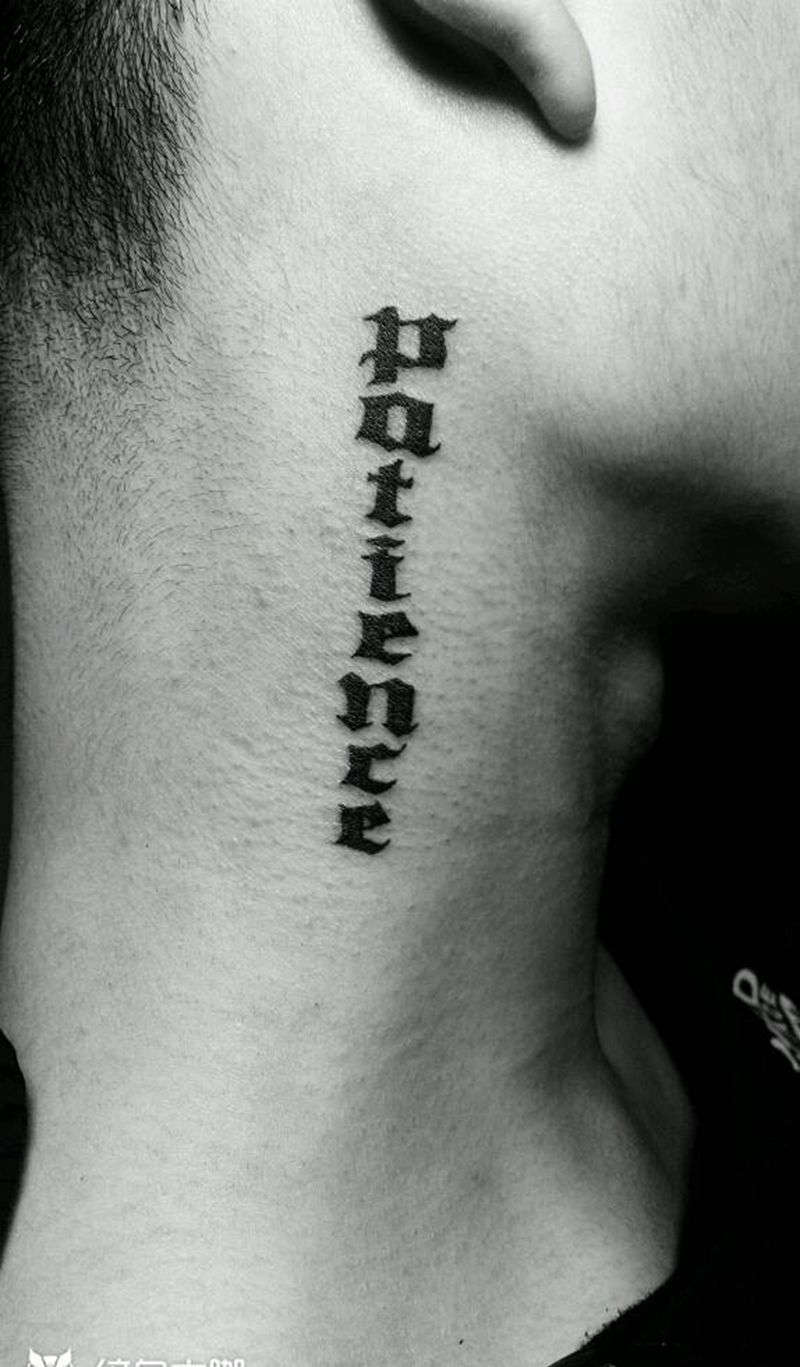 小英文纹身图片