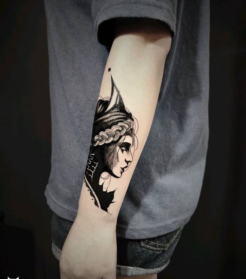 暗黑风格纹身图片_手部纹身图案