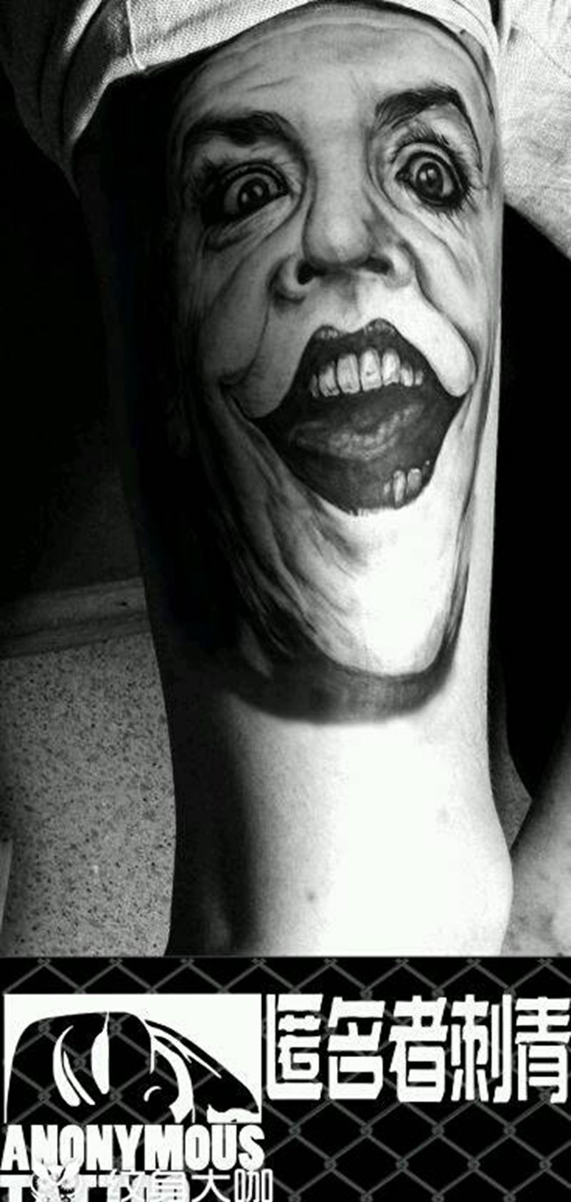 小丑纹身图片