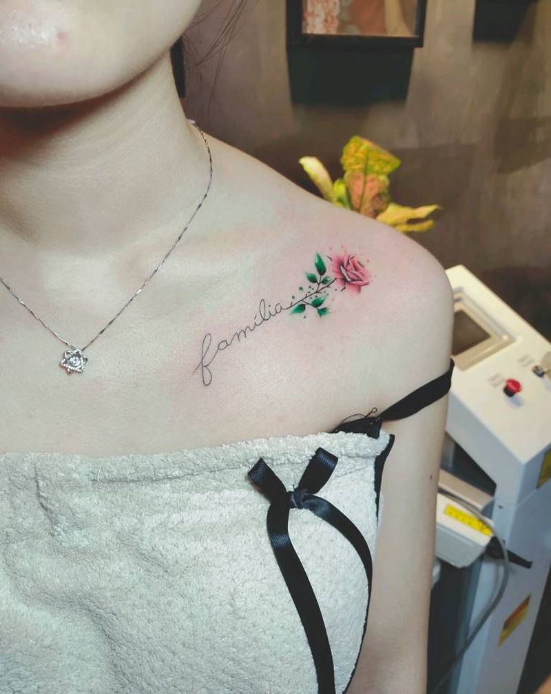 小清新纹身图片