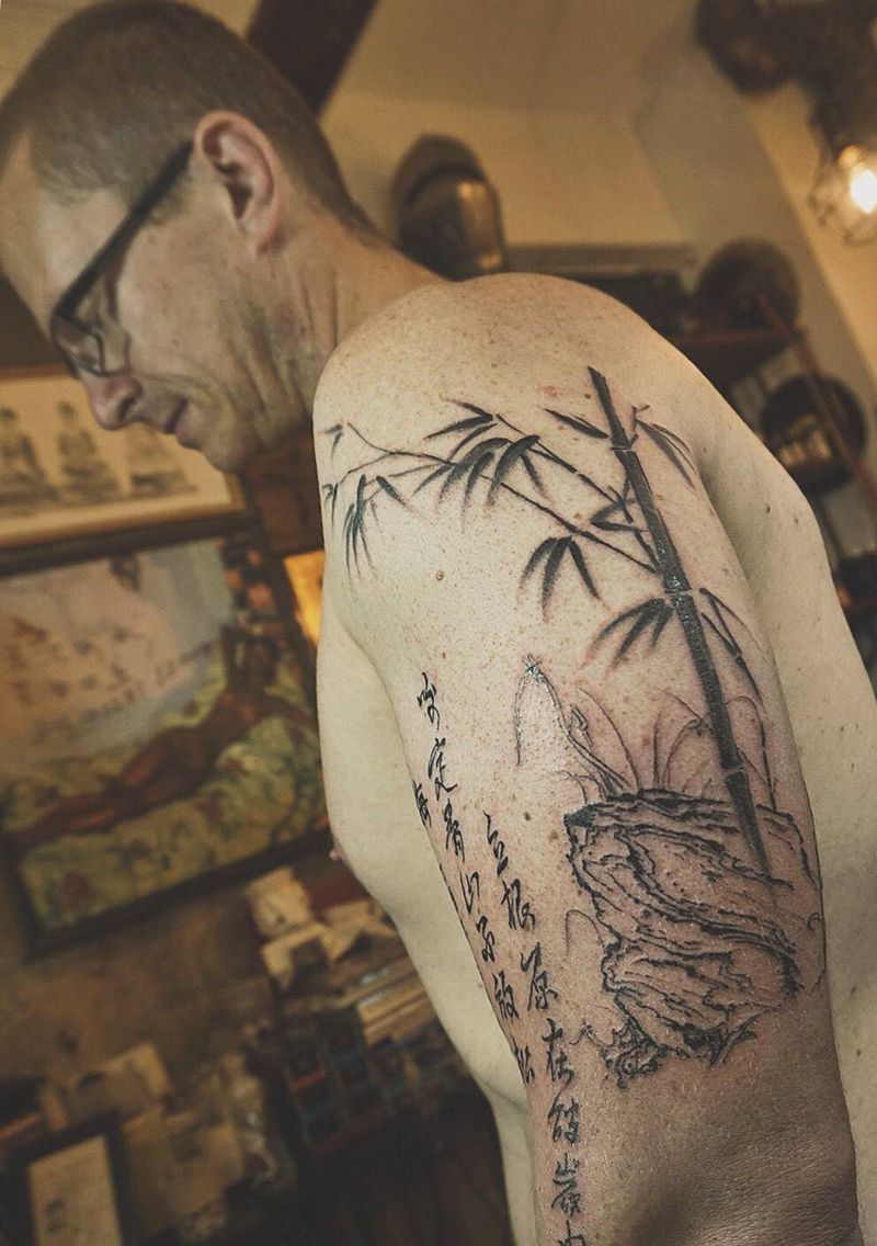 澳洲大叔的中国之旅纹身图片