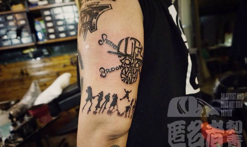 海贼王纹身图片