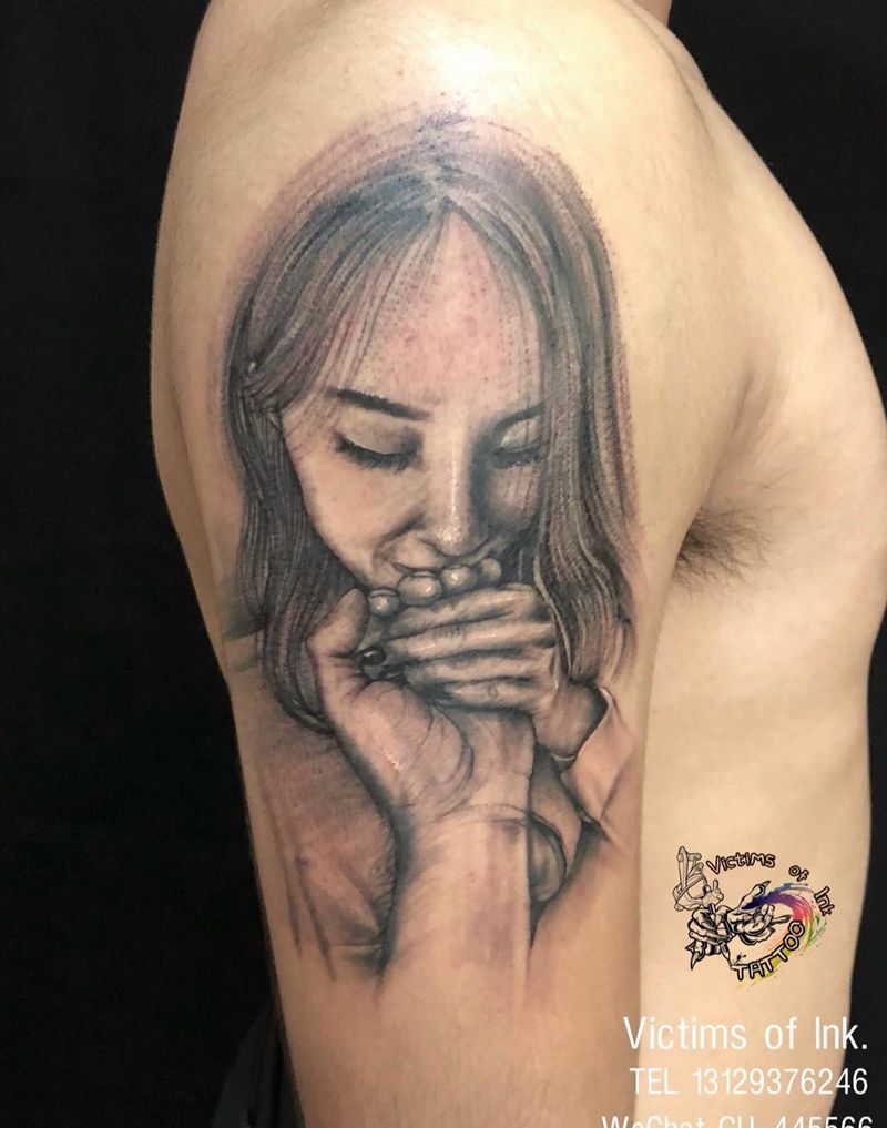 女朋友纹身图片