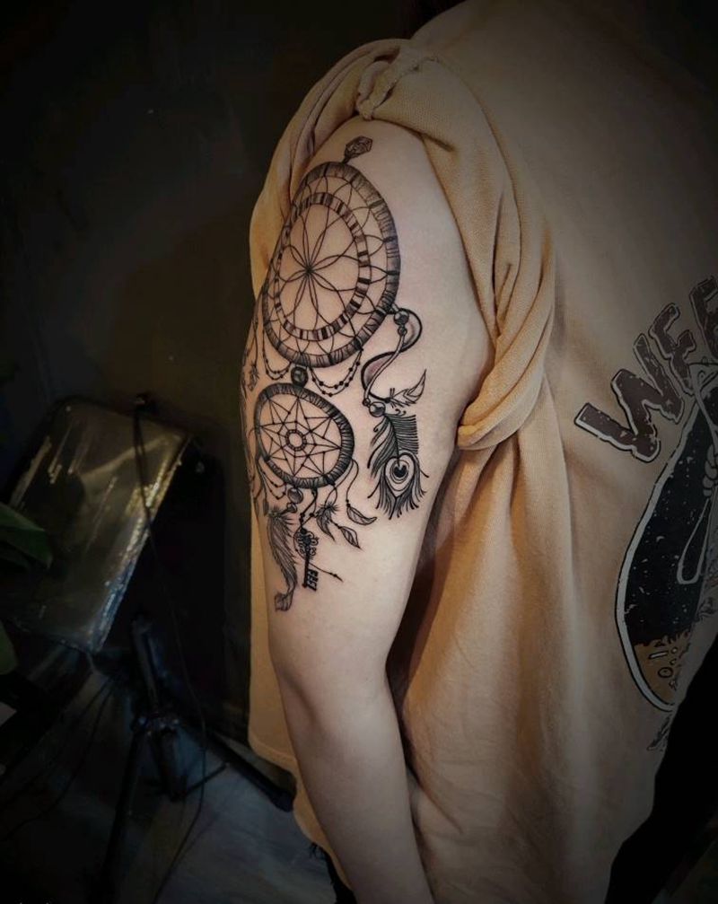 扑梦网纹身图片_手臂几何纹身图案