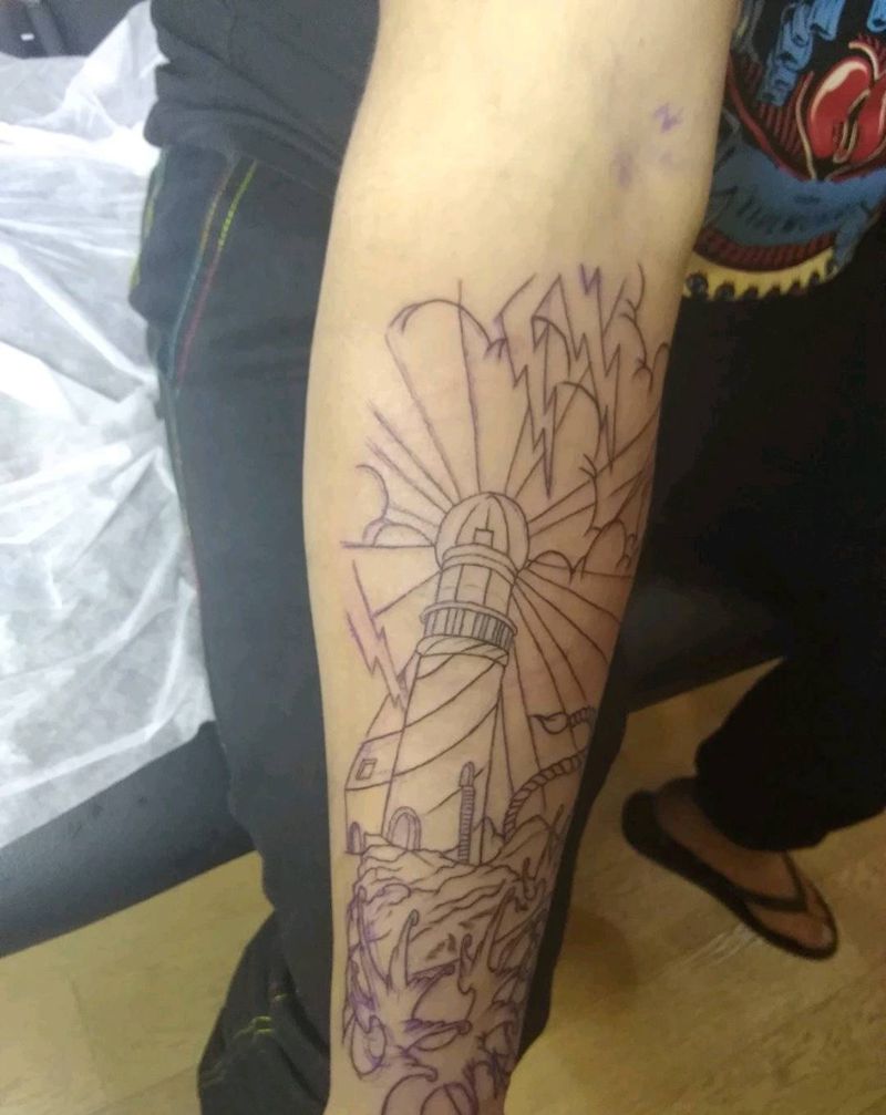 old school 大臂纹身图片