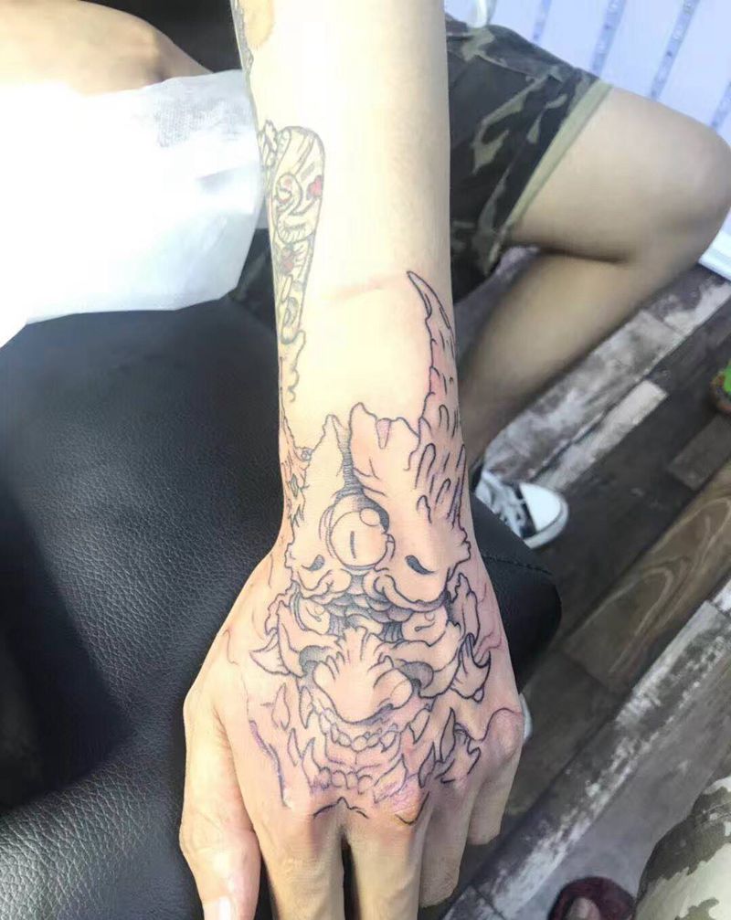 真汉子纹身图片