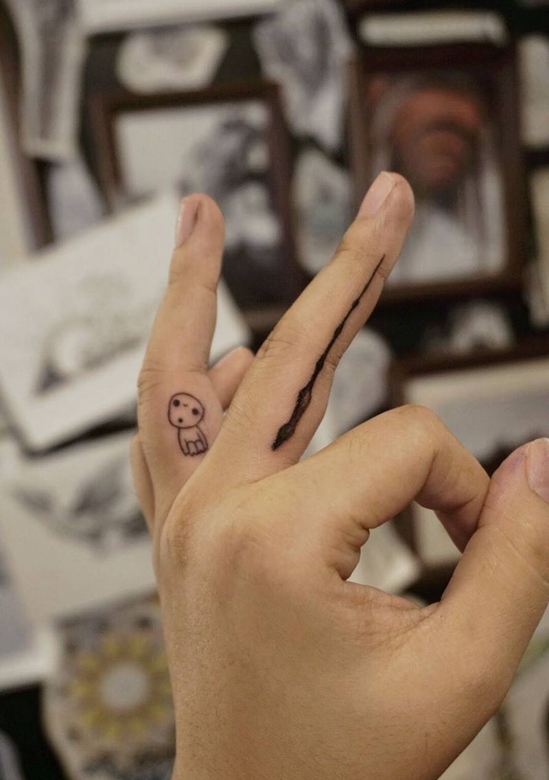 魔杖   树精灵纹身图片