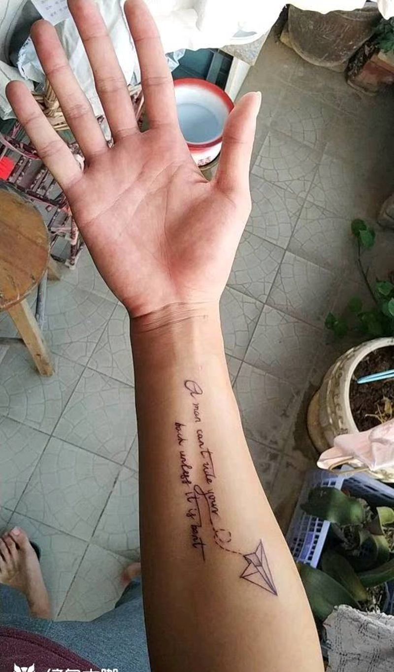 小清新纹身图片_手臂纹身图案