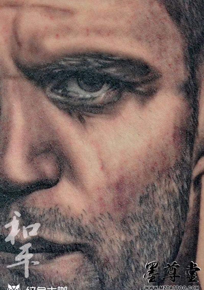 和平作品纹身图片