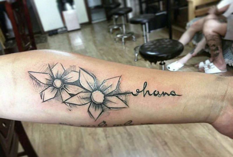 小清新纹身图片