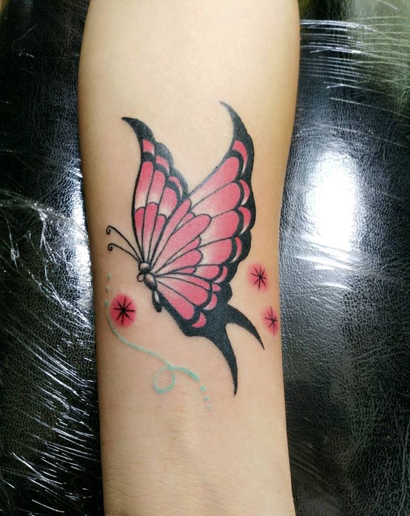 蝴蝶纹身图片
