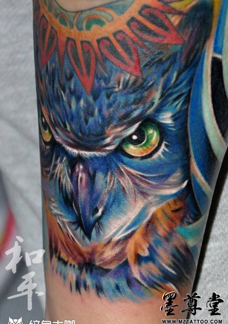 和平作品纹身图片