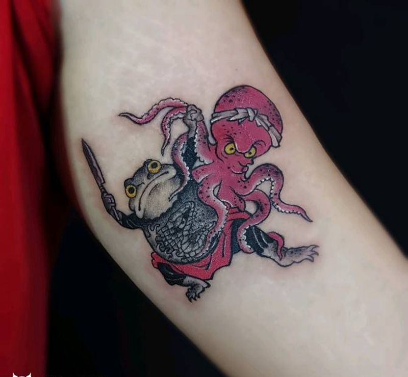 小传统纹身图片_手臂纹身图案