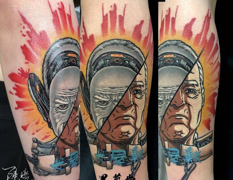 犬屋敷纹身图片