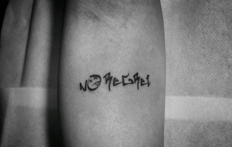 小英文纹身图片_手部小清新纹身图案