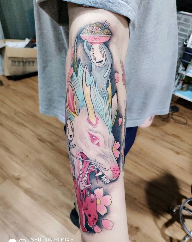 动漫纹身图片_手臂纹身图案