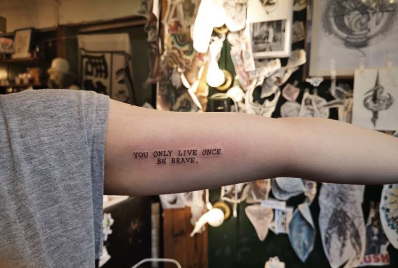 小清新纹身图片