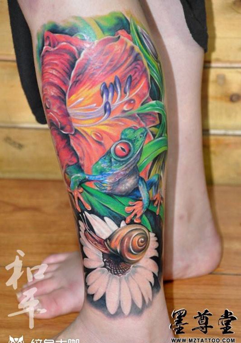 和平作品纹身图片