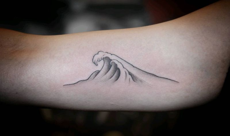 海誓纹身图片_手部几何纹身图案