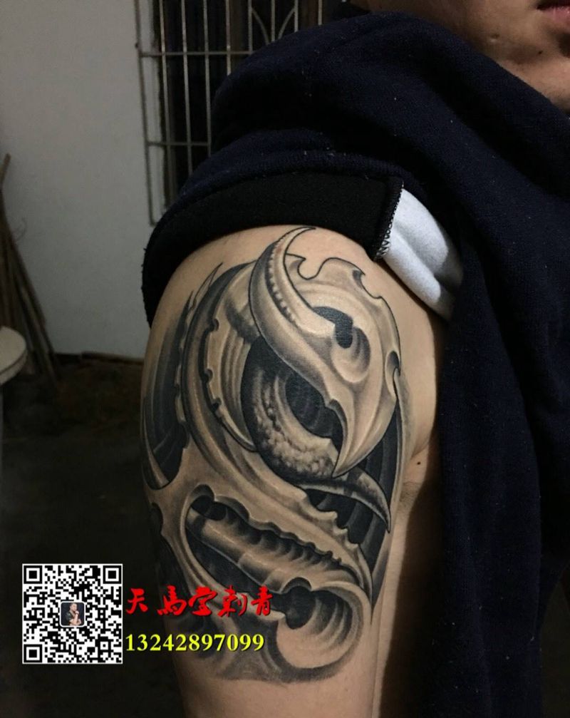 3D手臂纹身图片