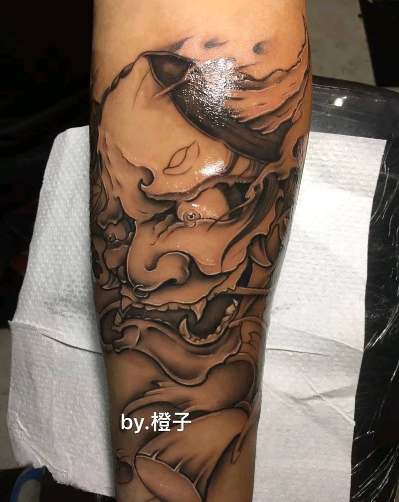 般若纹身图片_新传统纹身图案
