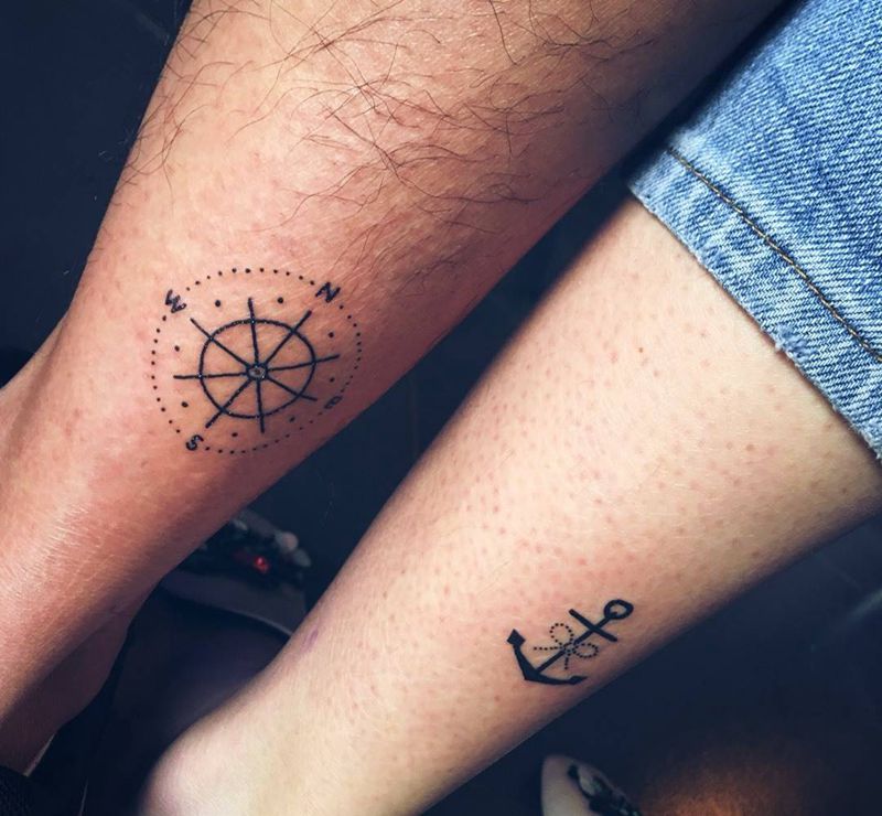 情侣纹身纹身图片_成品纹身图案