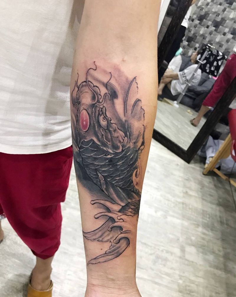 遮盖未完纹身图片