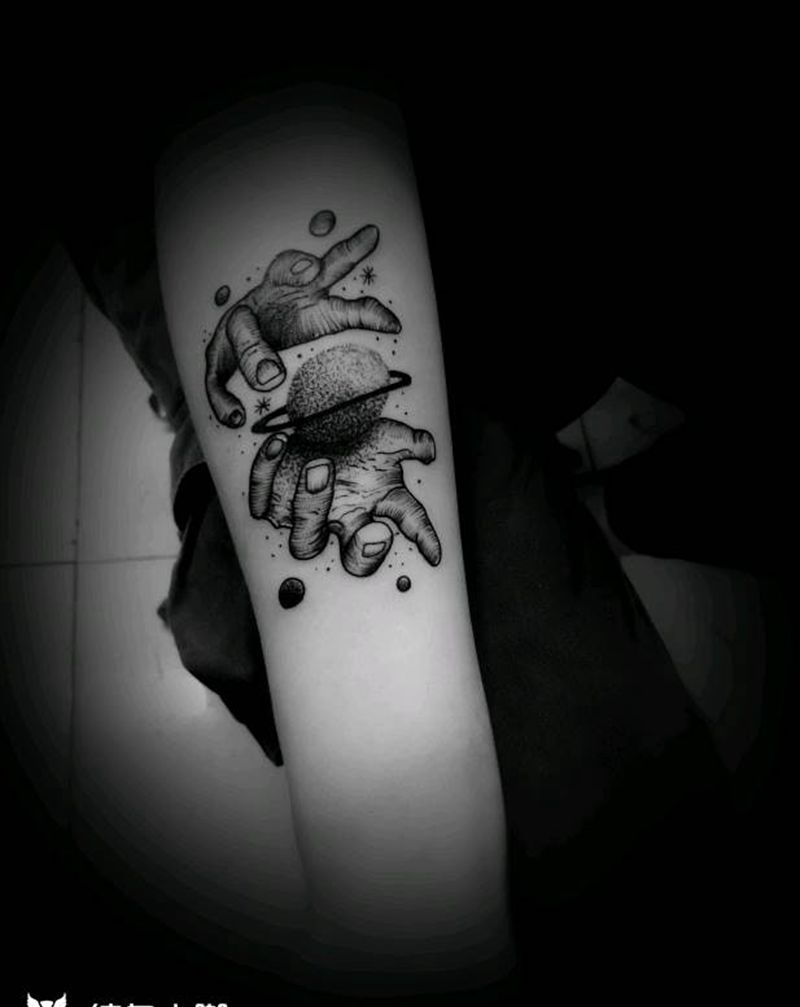 玩转星球纹身图片