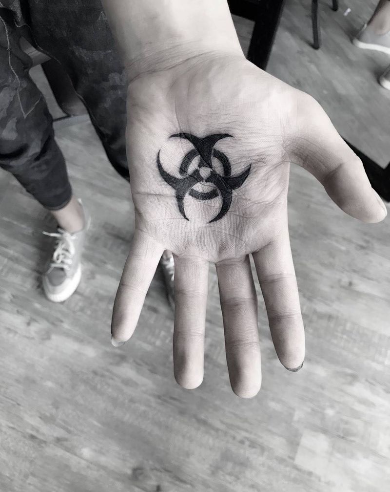 死亡病毒纹身图片